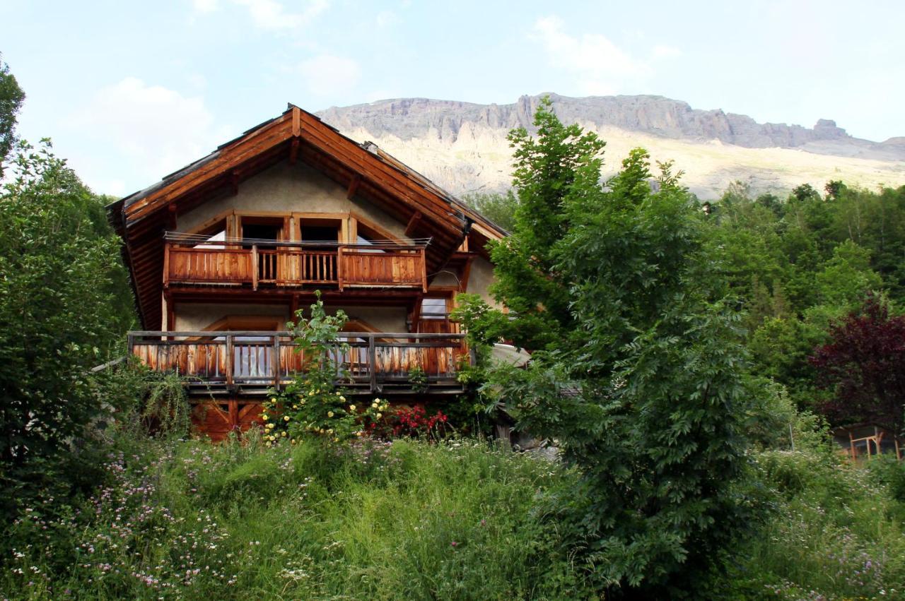 La Paille Bed & Breakfast Pelvoux ภายนอก รูปภาพ