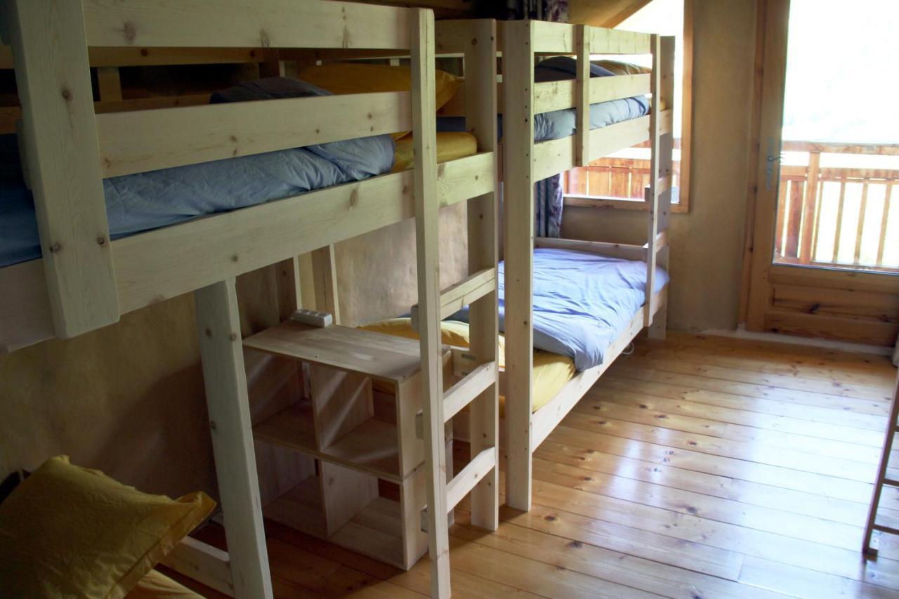 La Paille Bed & Breakfast Pelvoux ภายนอก รูปภาพ